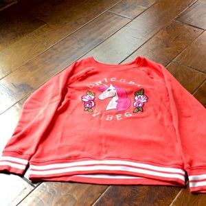 Cute Unicorn And Flower Shirt